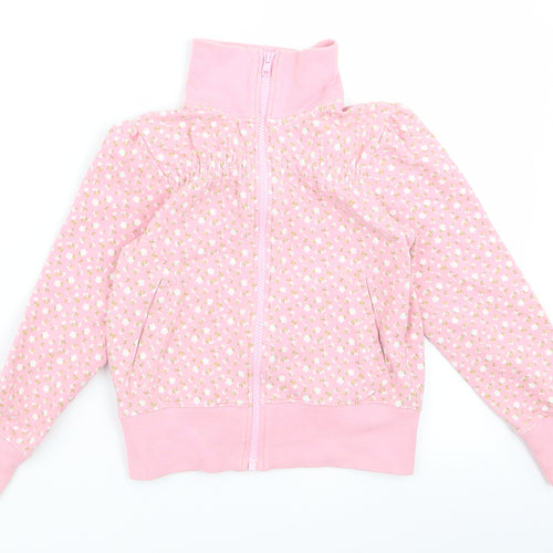 H&M Girls Pink   Jacket  Size 7 Years