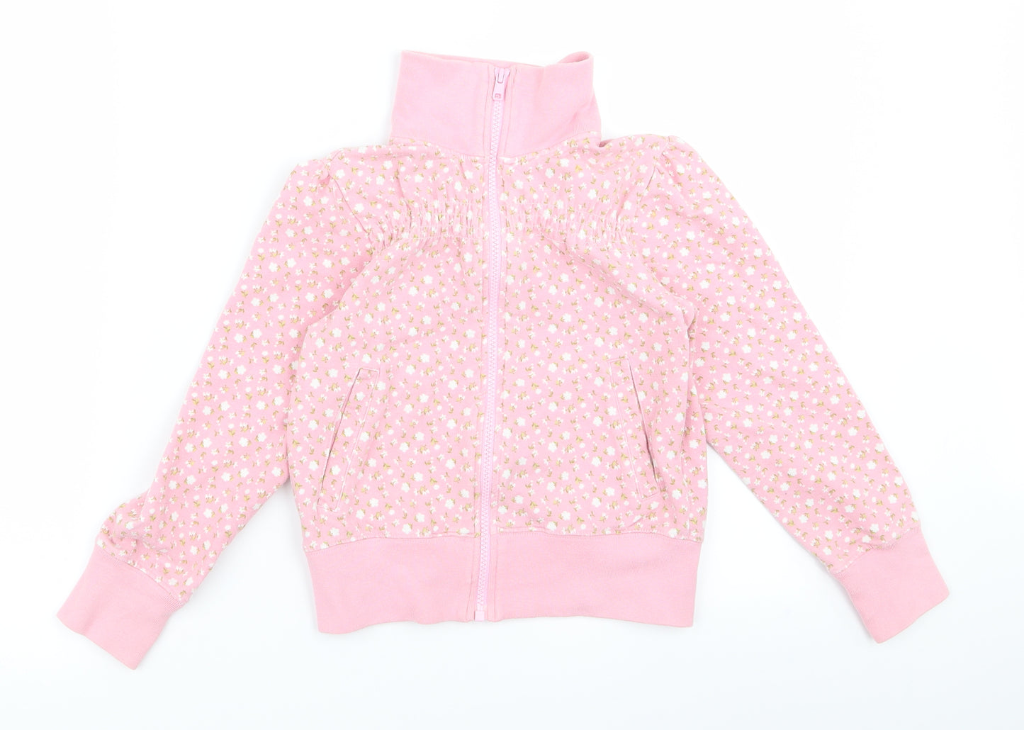 H&M Girls Pink   Jacket  Size 7 Years