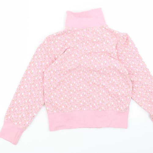 H&M Girls Pink   Jacket  Size 7 Years