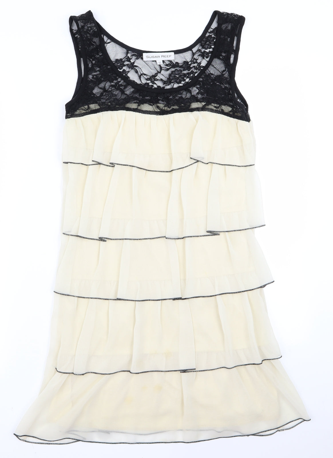 Preworn Womens White   A-Line  Size 10