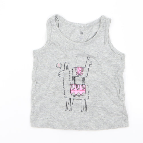 Baby Gold Geometric  Basic Tank Size 6-9 Months