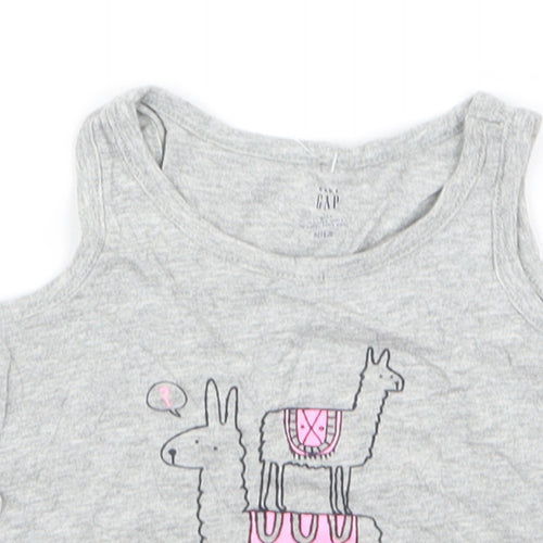 Baby Gold Geometric  Basic Tank Size 6-9 Months