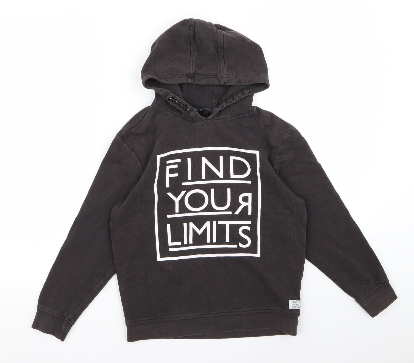 George Boys Brown   Pullover Hoodie Size 9 Years