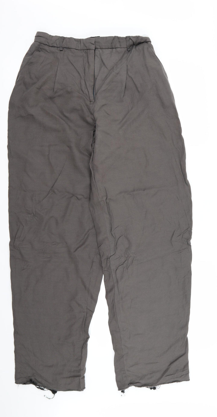 Topshop Womens Brown   Trousers  Size 12 L26 in