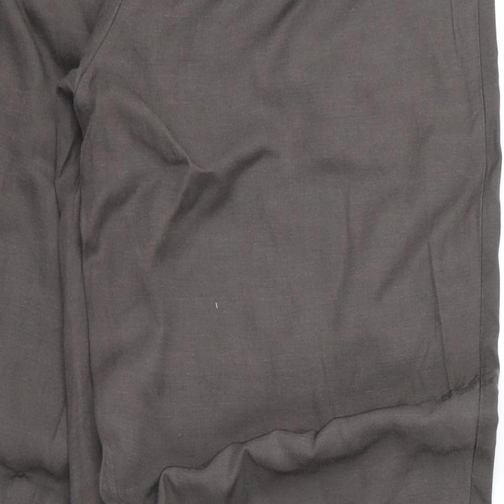 Topshop Womens Brown   Trousers  Size 12 L26 in
