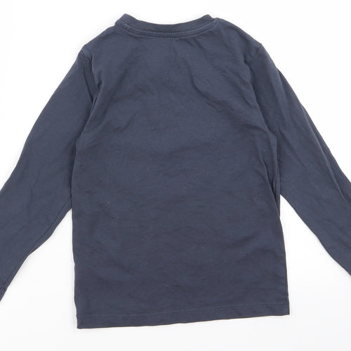 Nutmeg Boys Blue  Rayon Basic T-Shirt Size 5 Years  - V