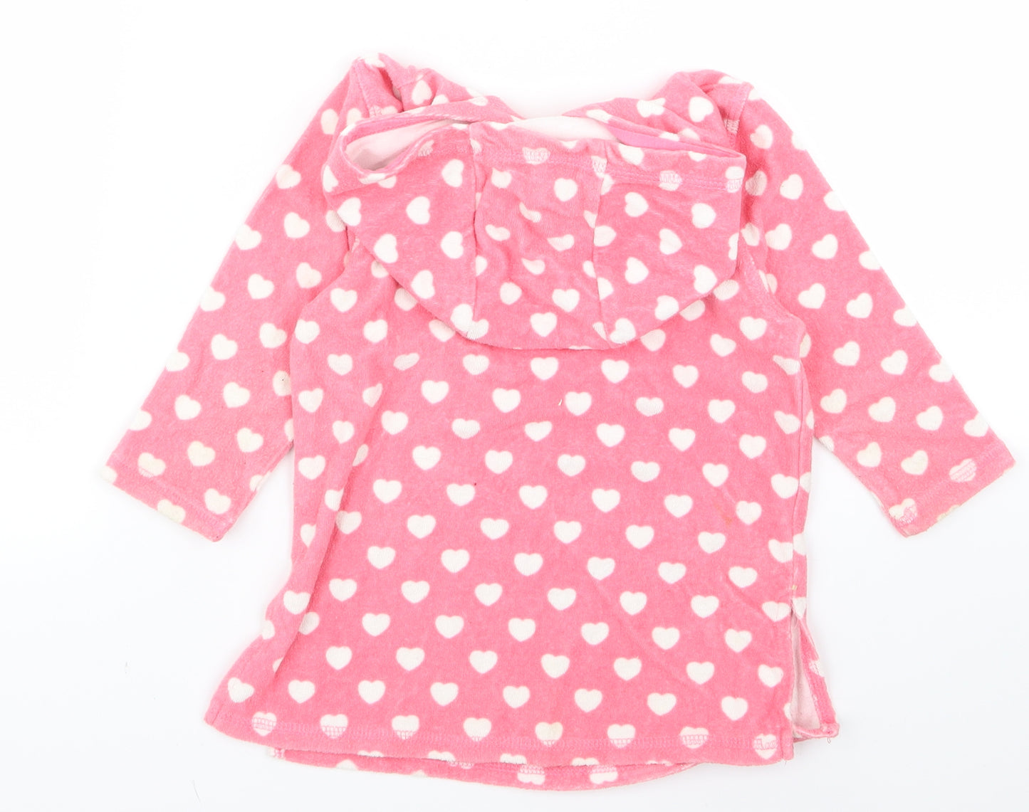 dimension Girls Pink   Pullover Jumper Size 12-18 Months  - hearts