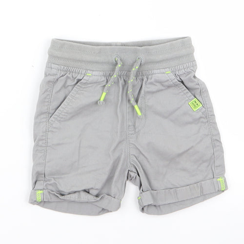 F&F Baby Grey   Cargo Trousers Size 12 Months