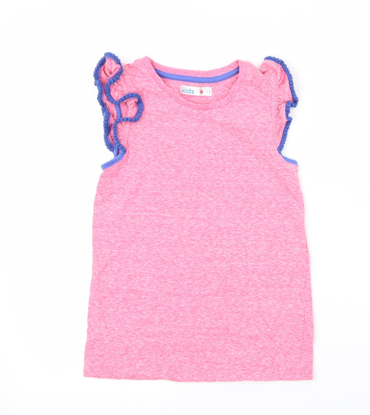 m co Girls Pink   Tunic T-Shirt Size 9 Years