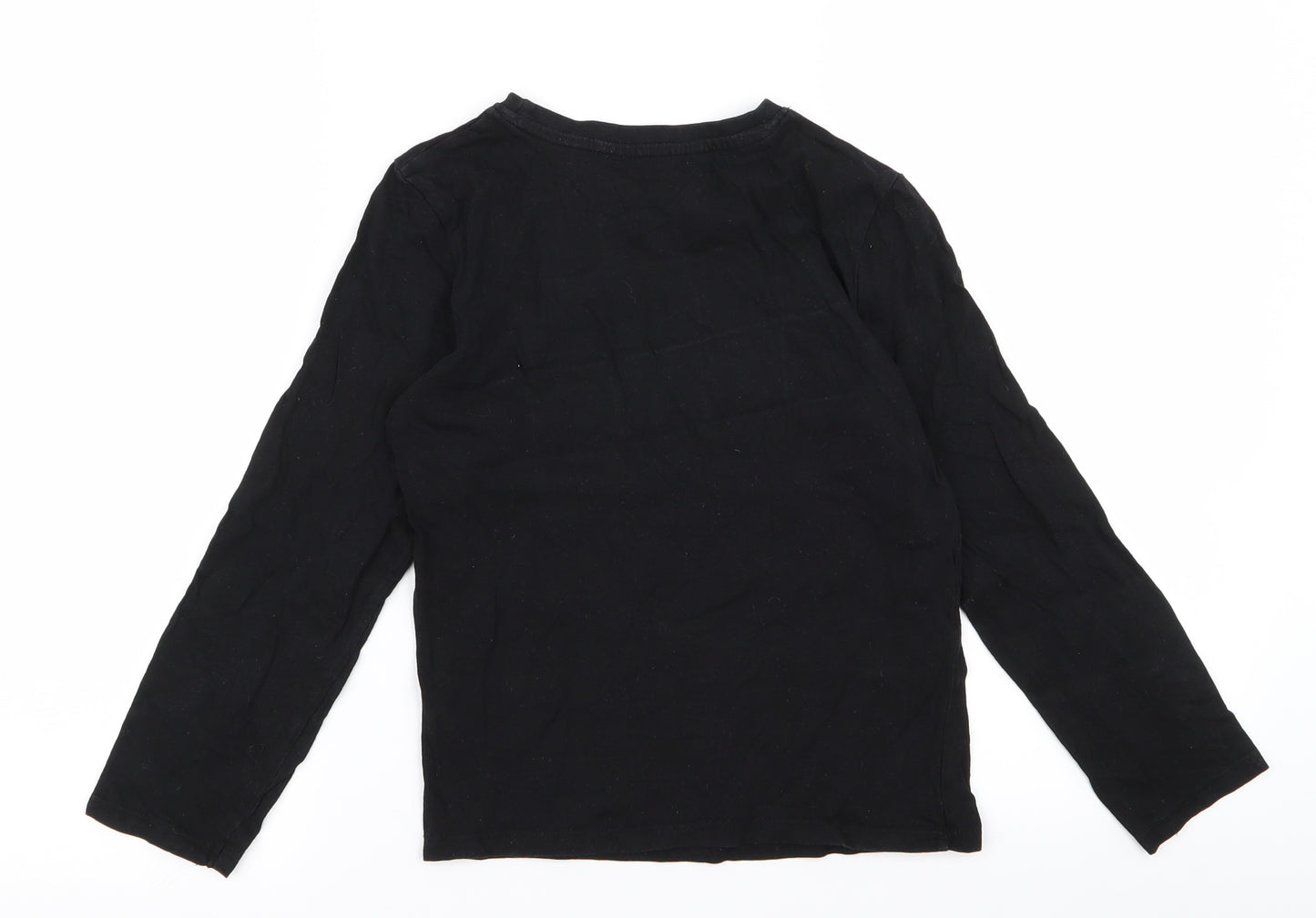 prmark Girls Black  Rayon  T-Shirt Size 8 Years  - new york