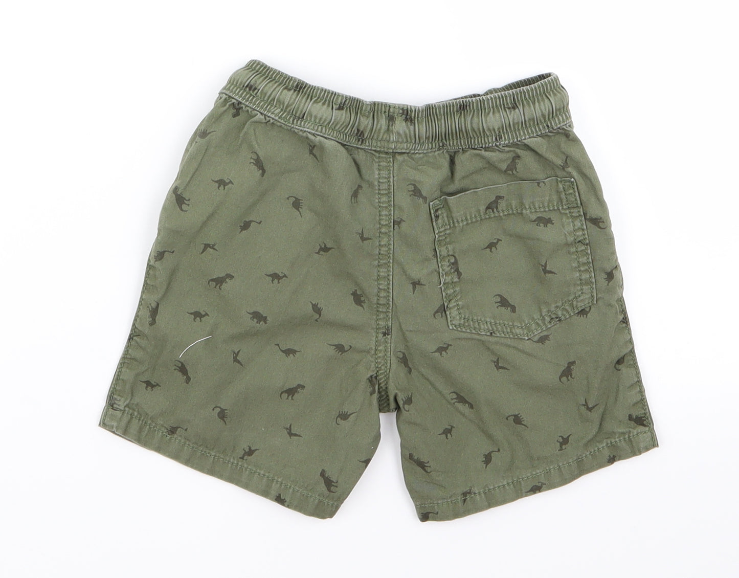 Preworn Boys Green   Cargo Shorts Size 2 Years