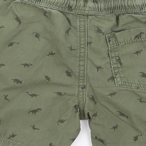 Preworn Boys Green   Cargo Shorts Size 2 Years