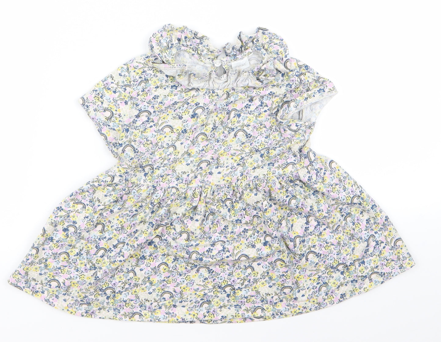 NEXT Girls White Paisley  A-Line  Size 3 Years
