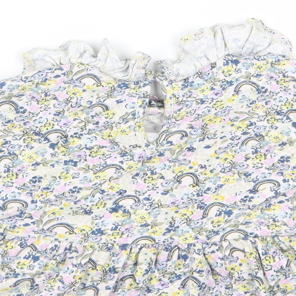 NEXT Girls White Paisley  A-Line  Size 3 Years
