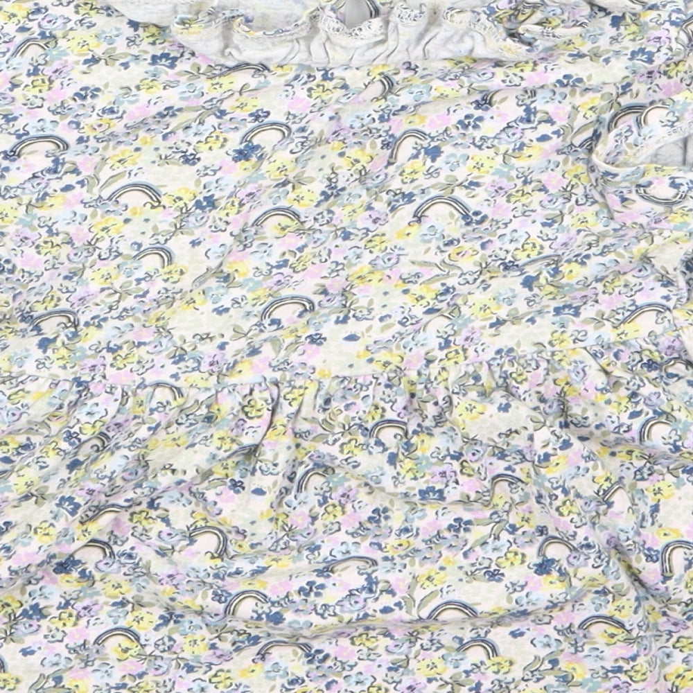 NEXT Girls White Paisley  A-Line  Size 3 Years