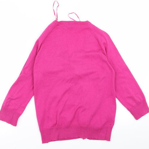Dorothy Perkins Womens Orange   Cardigan Jumper Size 10