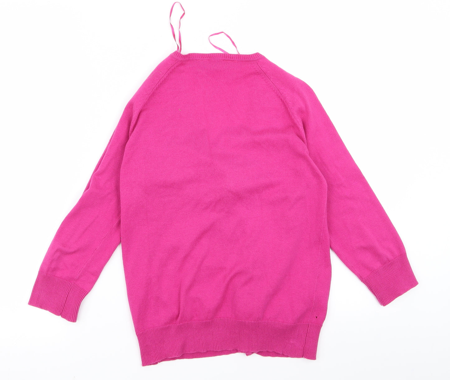 Dorothy Perkins Womens Orange   Cardigan Jumper Size 10