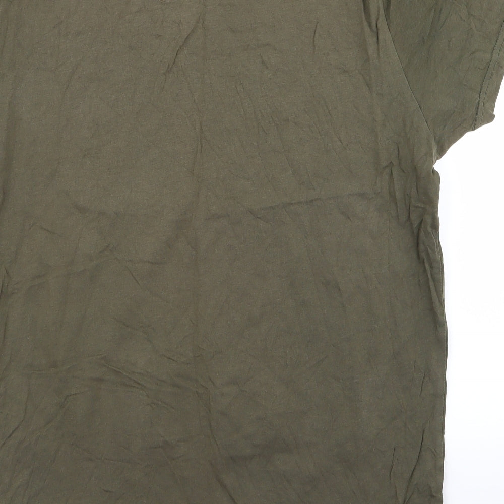 anonimasu Mens Green    T-Shirt Size M