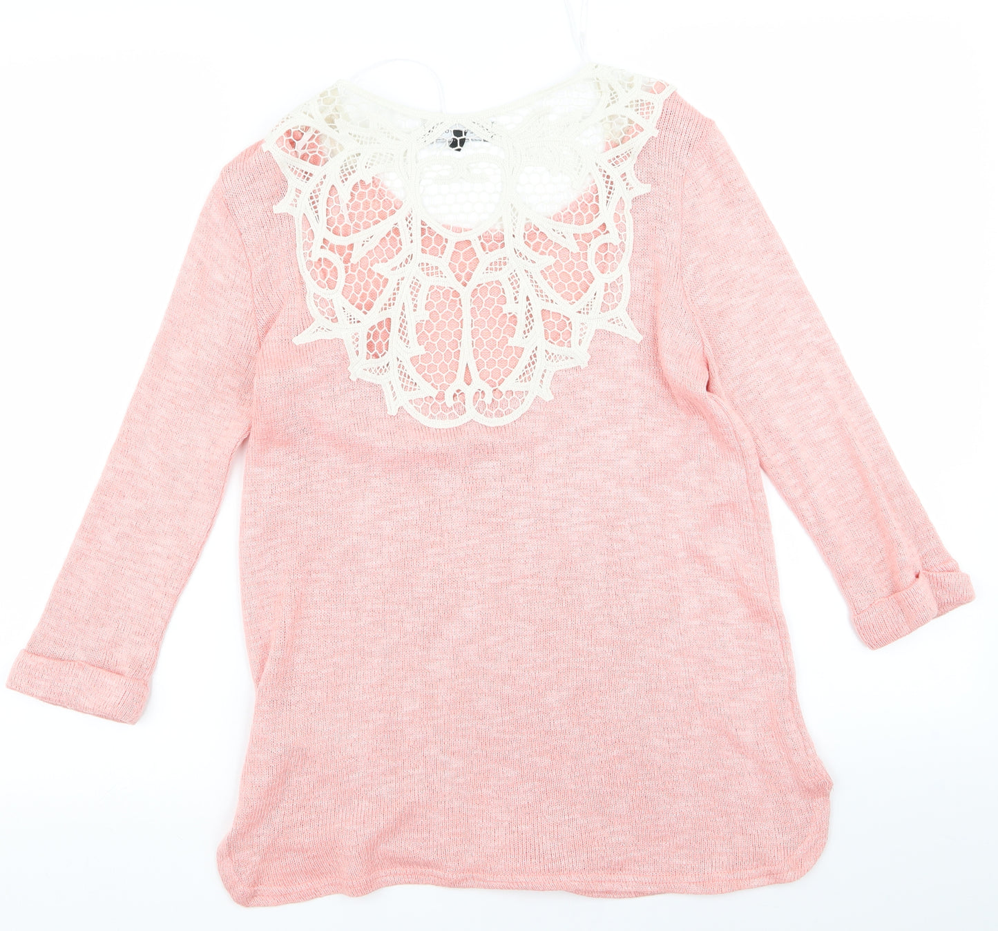 New Look Womens Pink   Jumper Dress  Size 10  - v