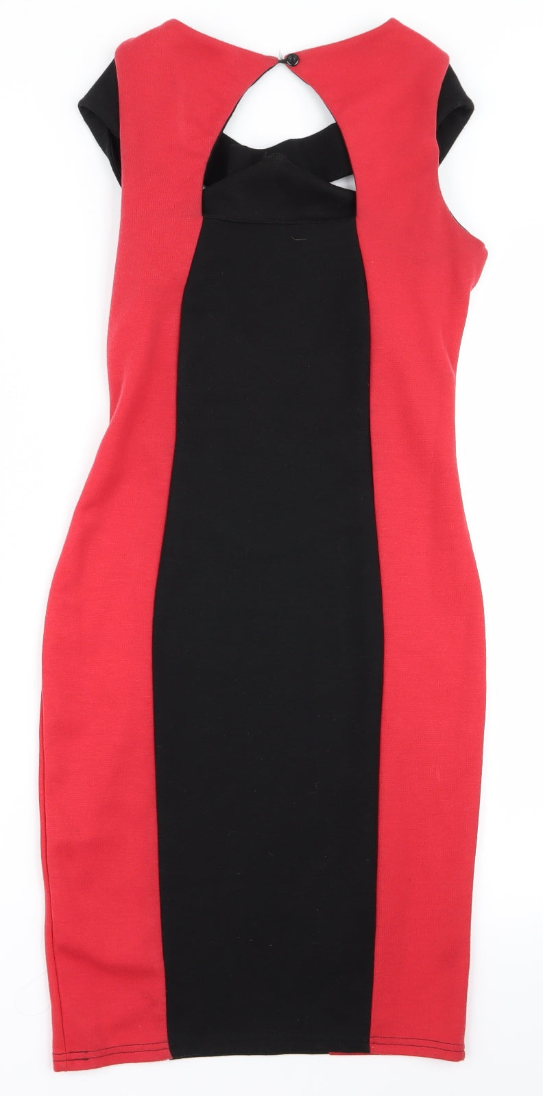 Preworn Womens Red   Pencil Dress  Size 8