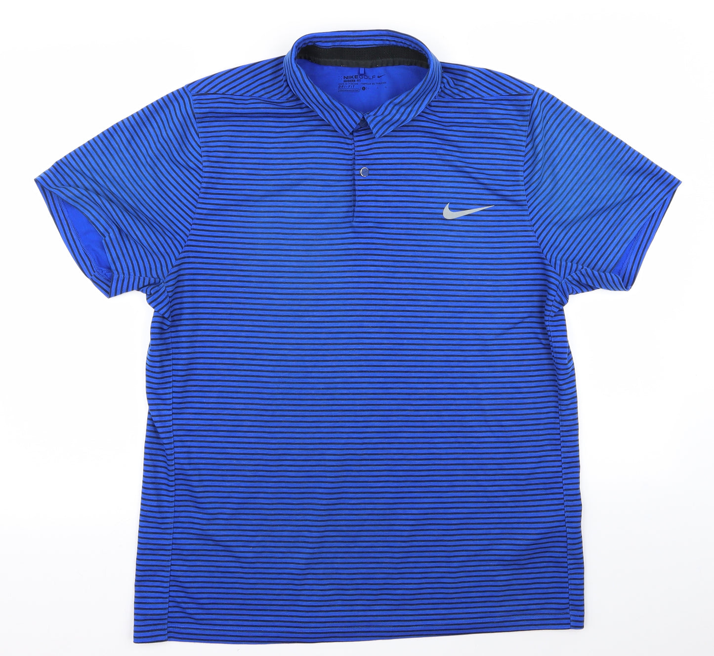 Nike Mens Blue    Polo Size L