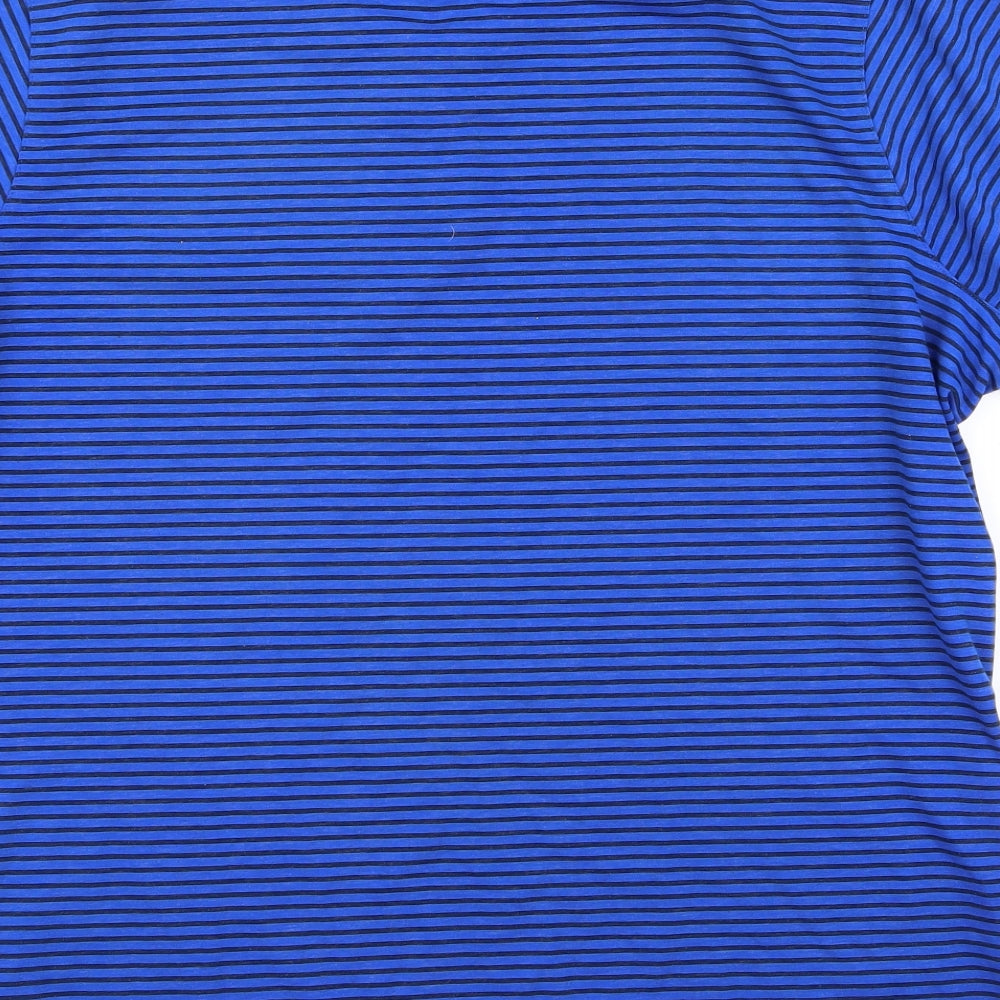 Nike Mens Blue    Polo Size L
