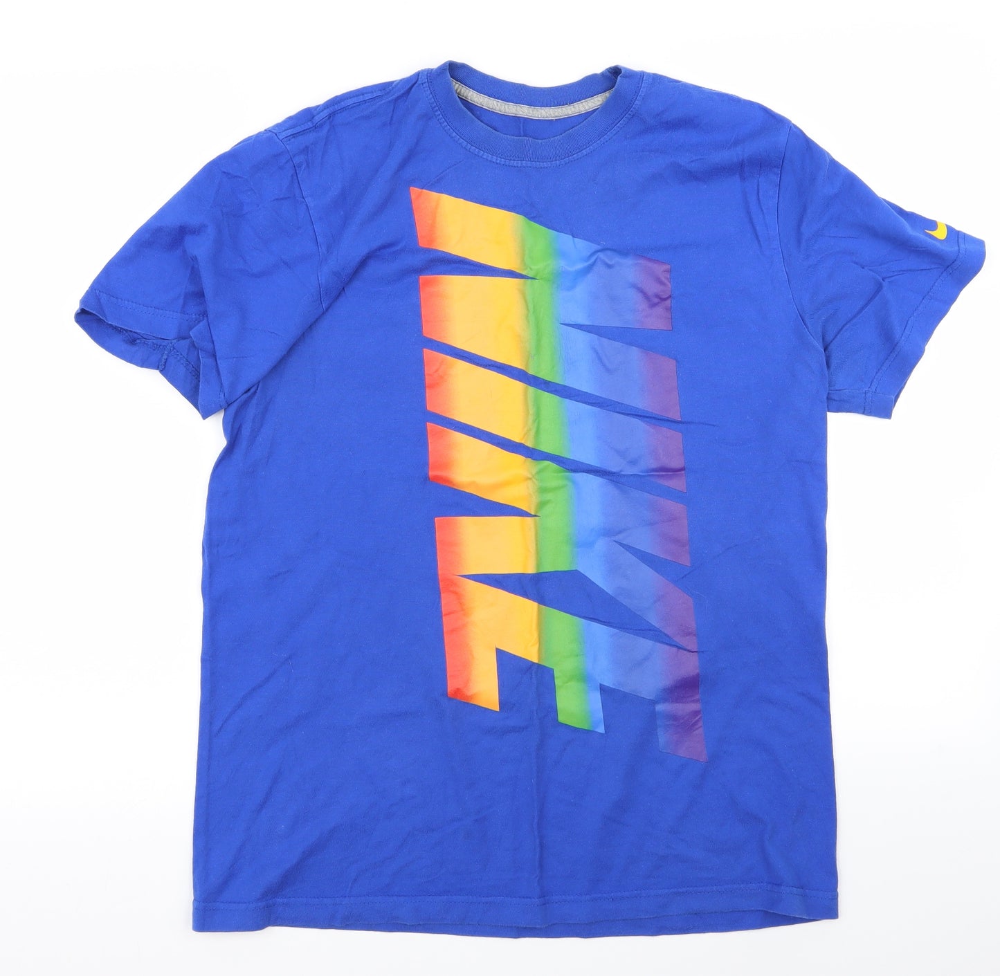 Nike Mens Blue    T-Shirt Size M