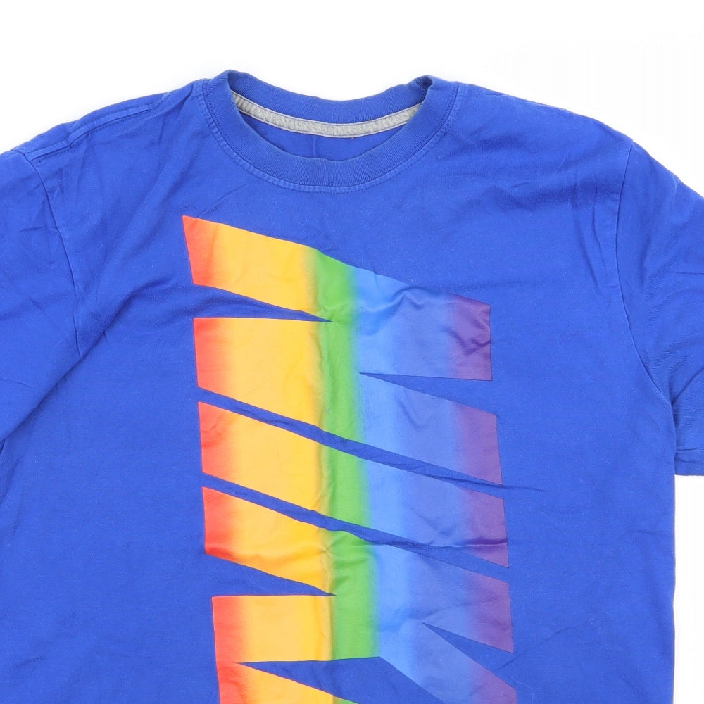 Nike Mens Blue    T-Shirt Size M