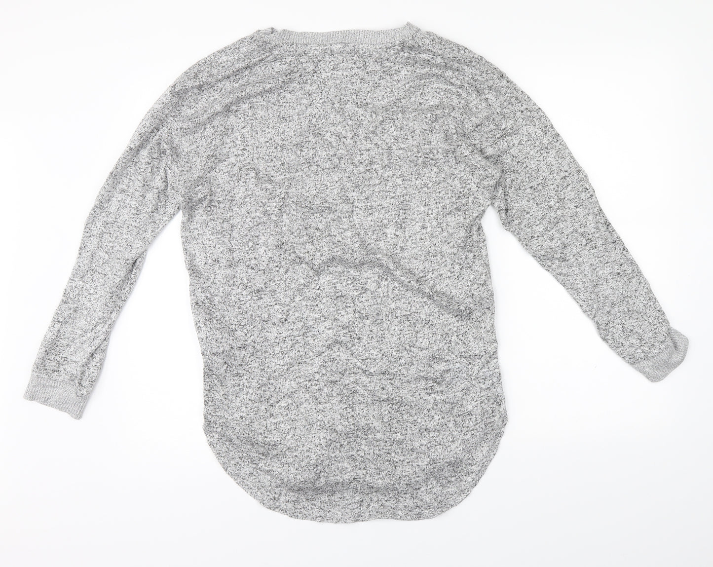 NEXT Womens Grey   Henley Jumper Size 10