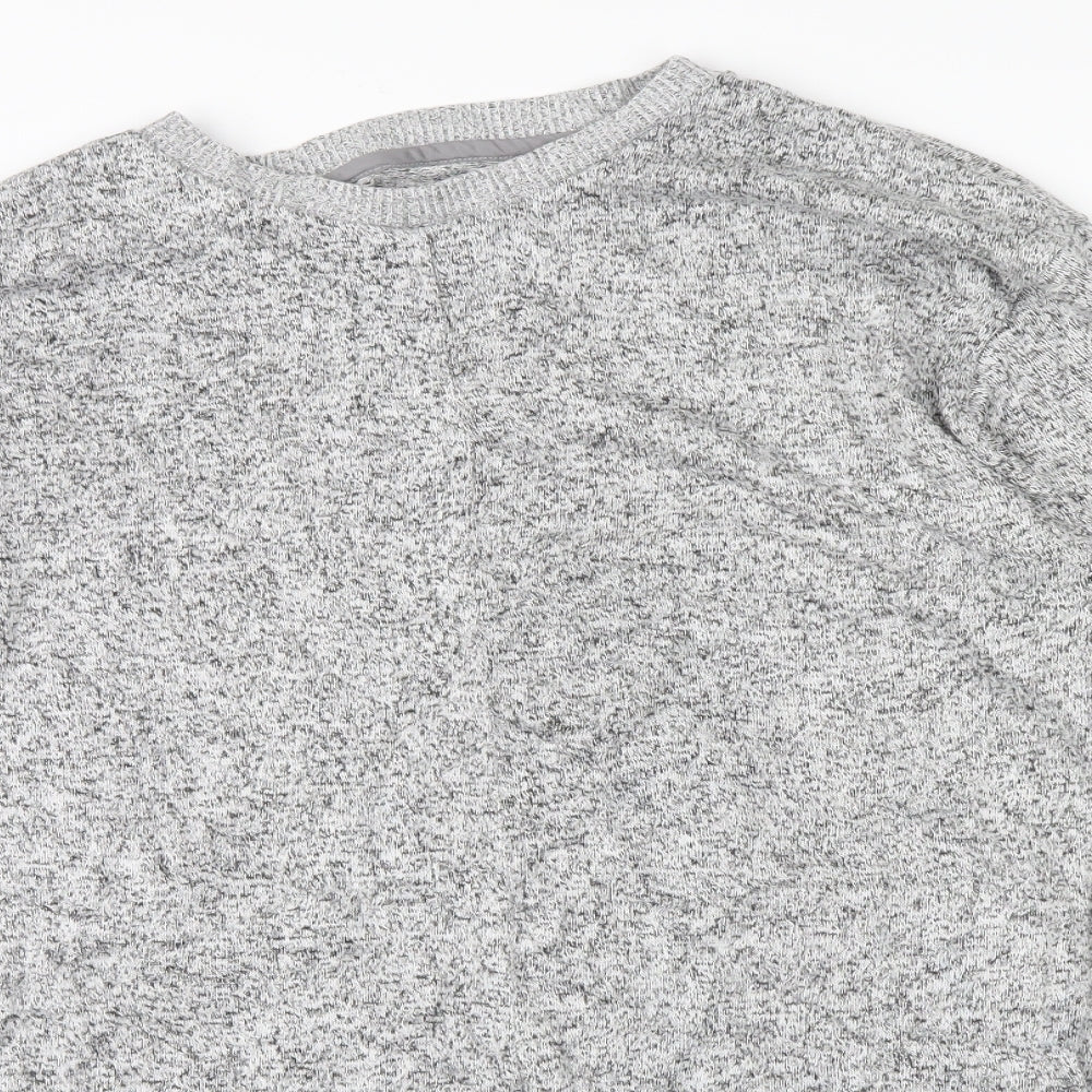 NEXT Womens Grey   Henley Jumper Size 10