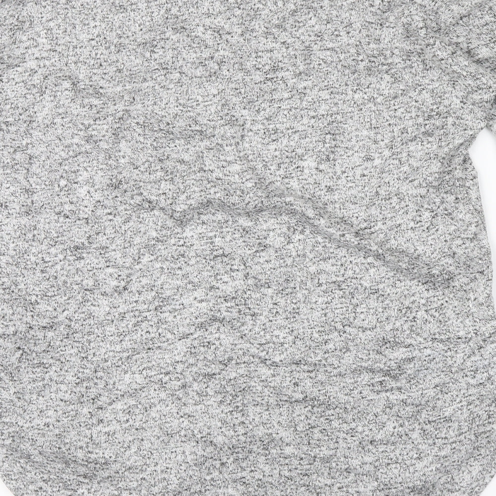 NEXT Womens Grey   Henley Jumper Size 10