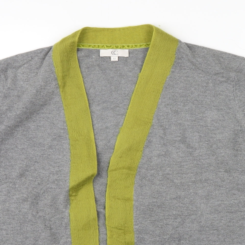 CC Womens Grey   Cardigan Jumper Size M