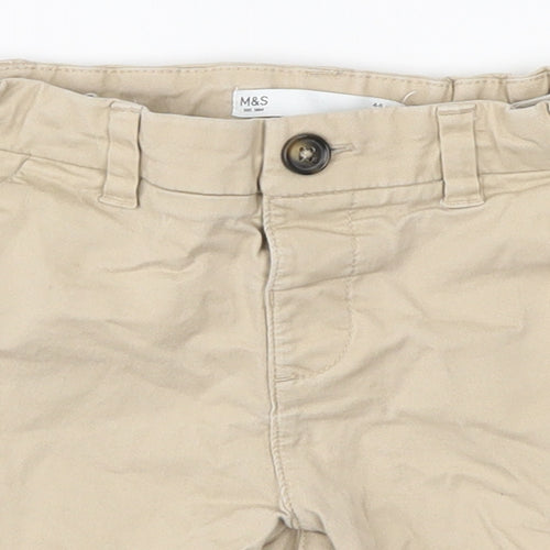M&S Boys    Chino Shorts Size 4-5 Years