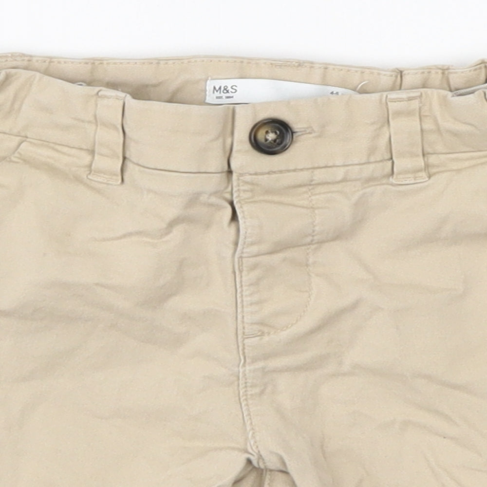 M&S Boys    Chino Shorts Size 4-5 Years