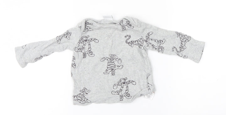 Disney Baby Grey   Basic T-Shirt Size 0-3 Months  - Tigger