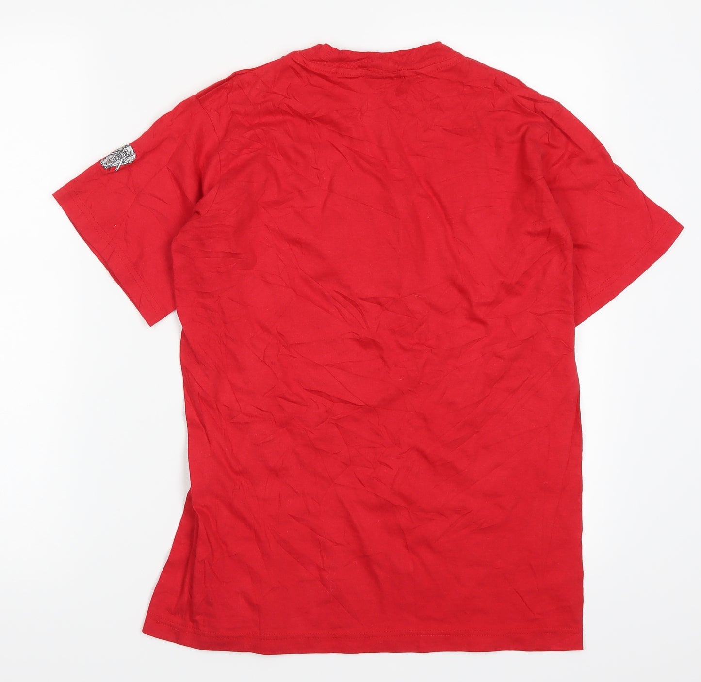 Aurborne Womens Red   Basic T-Shirt Size S  - Hakuna Matata Kenya