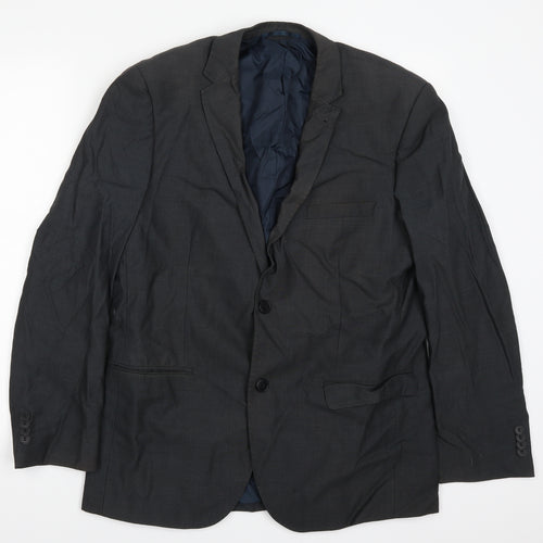 George Mens Grey   Jacket Suit Jacket Size 40