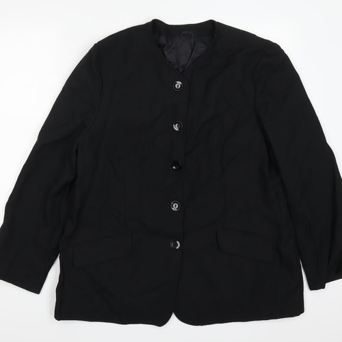 Debenhams Womens Black   Jacket Suit Jacket Size 18