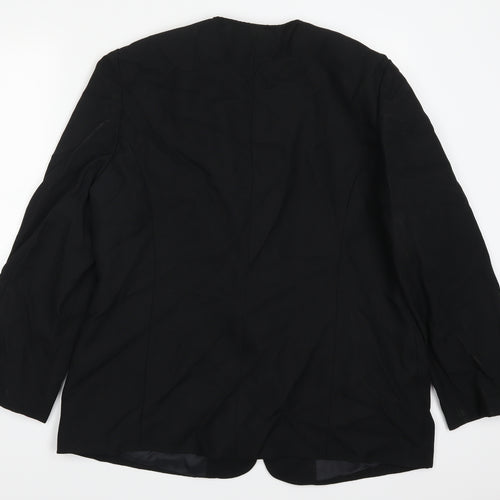 Debenhams Womens Black   Jacket Suit Jacket Size 18