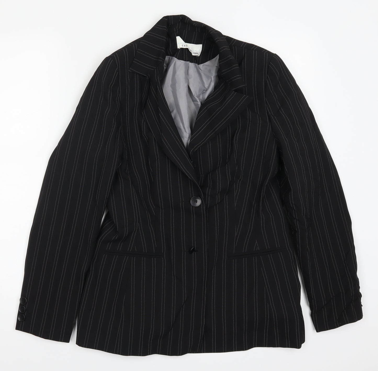 Preworn Womens Black   Jacket Suit Jacket Size 12