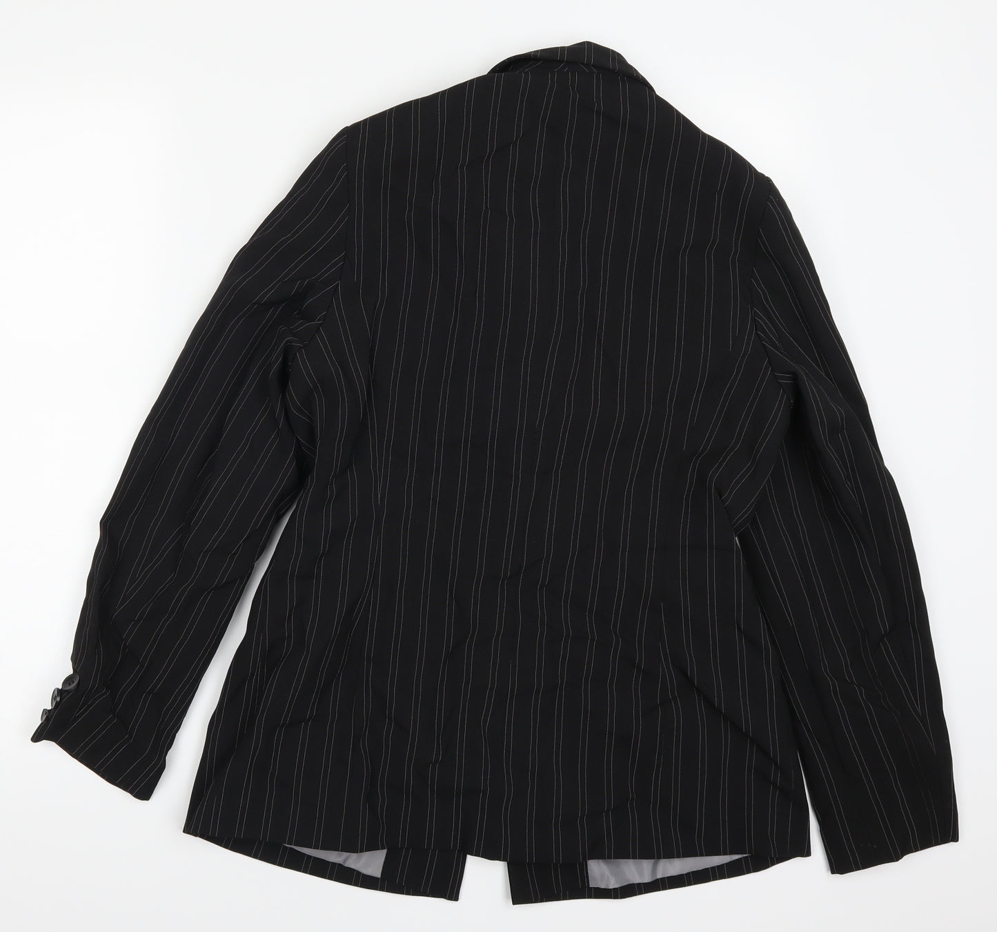 Preworn Womens Black   Jacket Suit Jacket Size 12