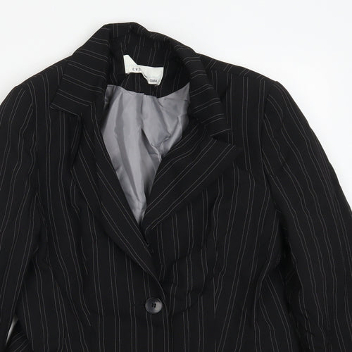 Preworn Womens Black   Jacket Suit Jacket Size 12