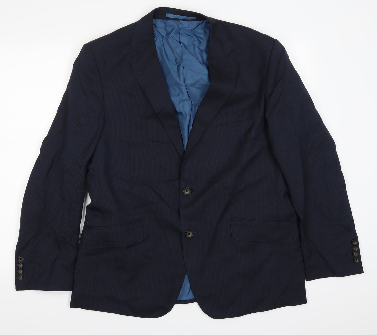 Marks and Spencer Mens Blue   Jacket Suit Jacket Size 42