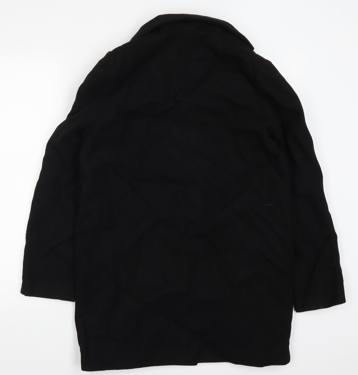 Atmosphere Womens Black   Overcoat Coat Size 8