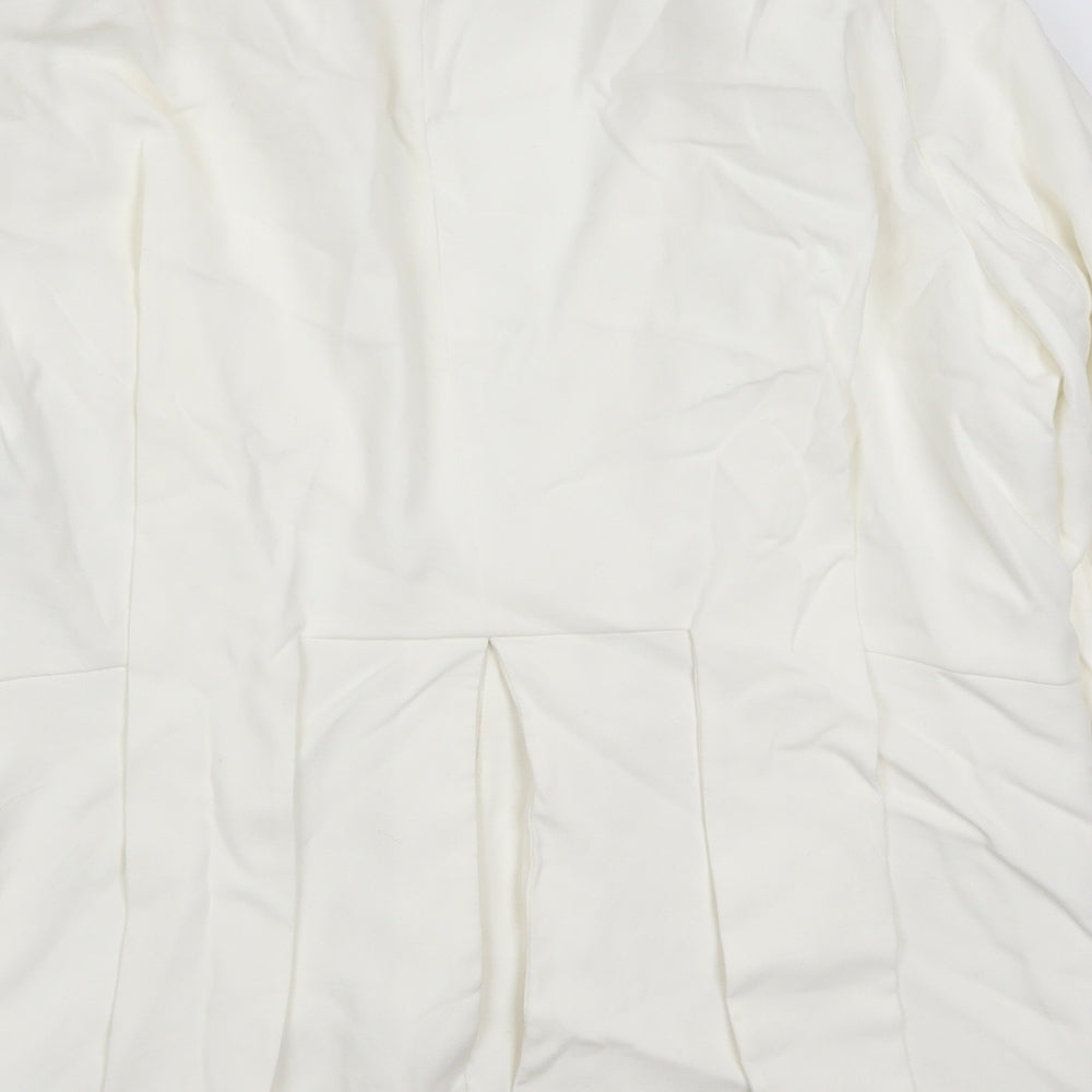 Very Womens White   Jacket Blazer Size 22