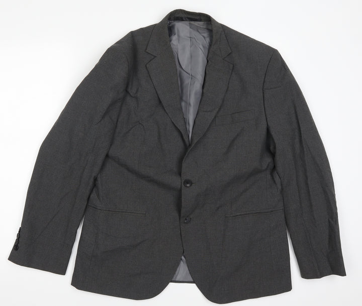 Marks and Spencer Mens Grey   Jacket Suit Jacket Size 40