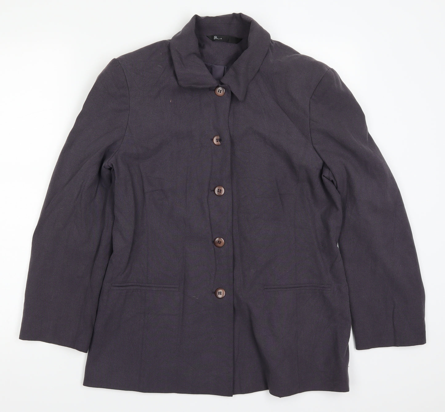 BHS Womens Purple   Jacket Suit Jacket Size 14
