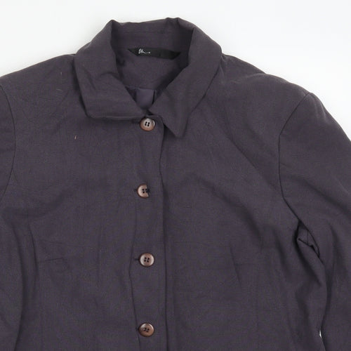 BHS Womens Purple   Jacket Suit Jacket Size 14
