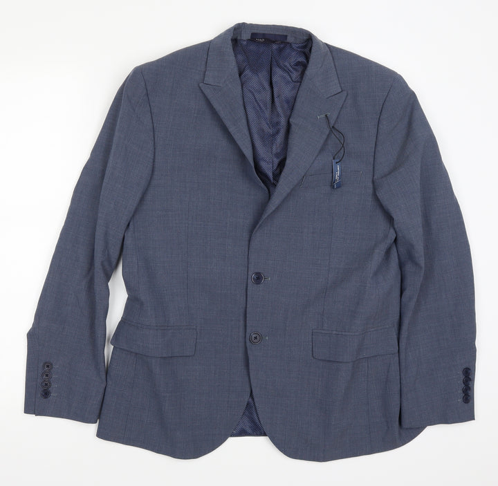 Marks and Spencer Mens Blue   Jacket Suit Jacket Size 40