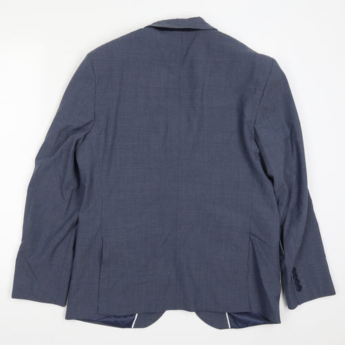 Marks and Spencer Mens Blue   Jacket Suit Jacket Size 40